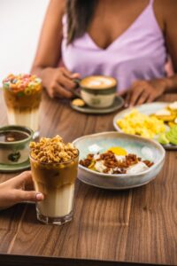Popcorn Latte Cafe Bowlon Bolon Restaurante Guayaquil Cafe Cafeteria Desayuno Almuerzo Boncibo Ecuador Re